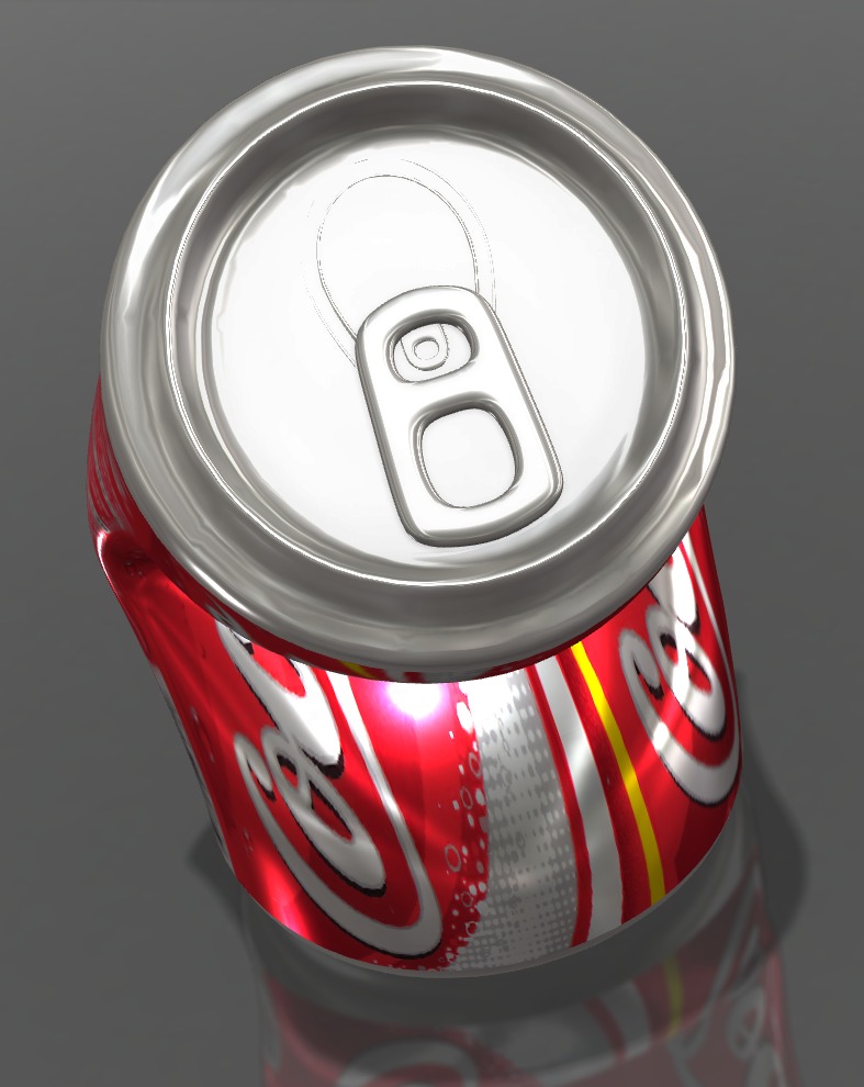 Crushed Coke CanAutodesk Online Gallery