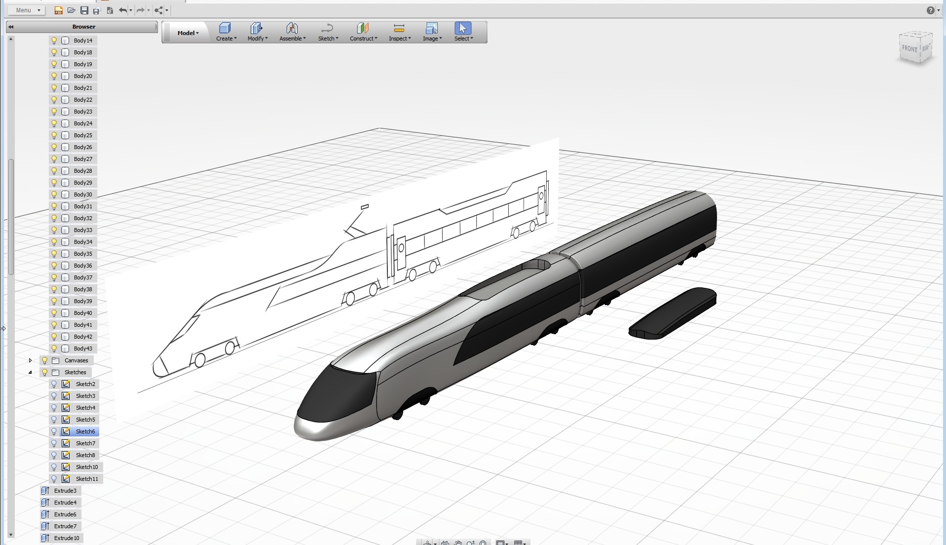 Train ModelAutodesk Online Gallery