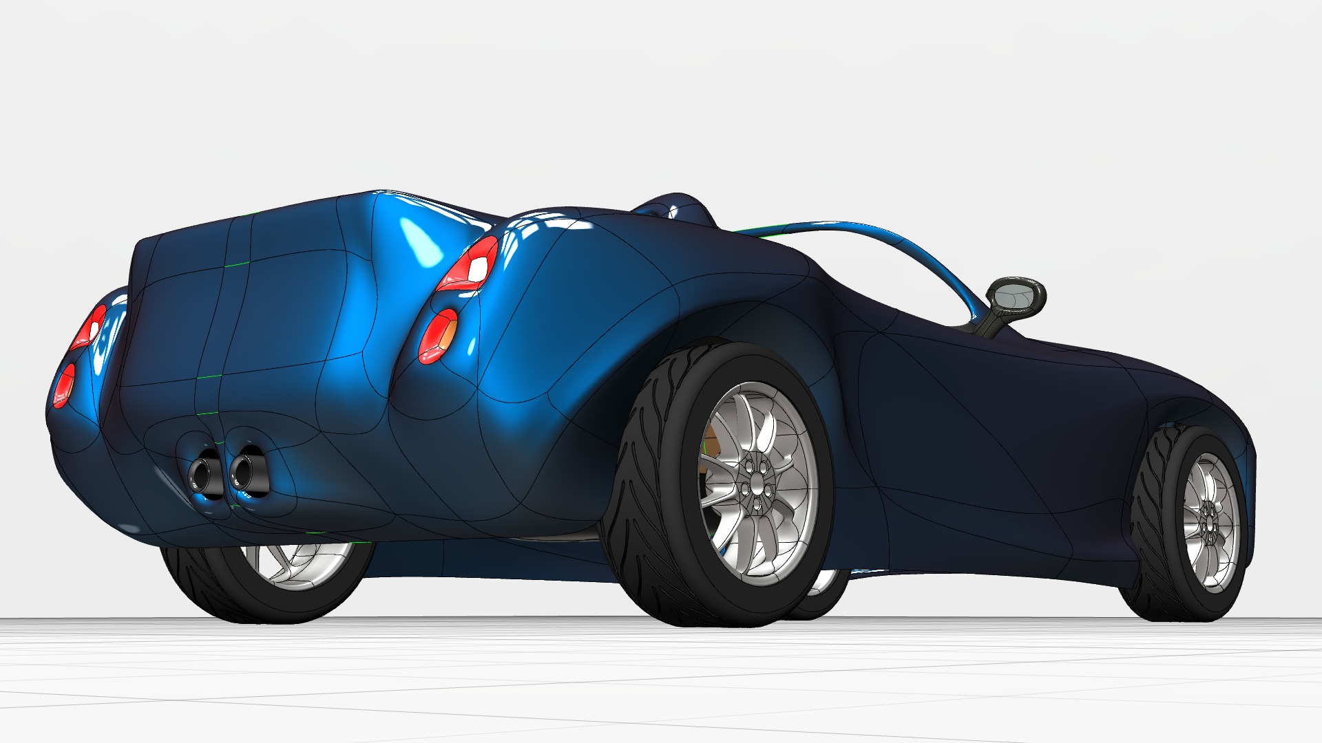 The KQS Roadster Concept Autodesk Online Gallery