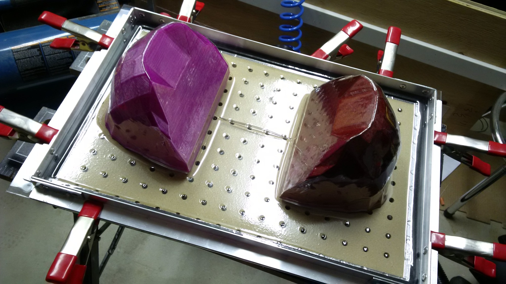 3D printed form for vac forming.Autodesk Online Gallery