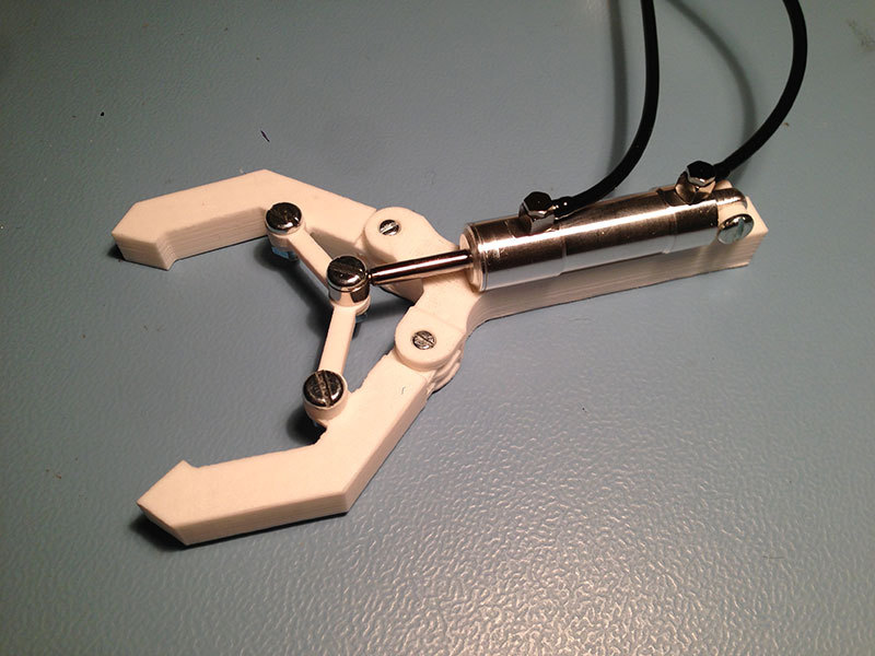 Hydraulic grabber for ROVAutodesk Online Gallery