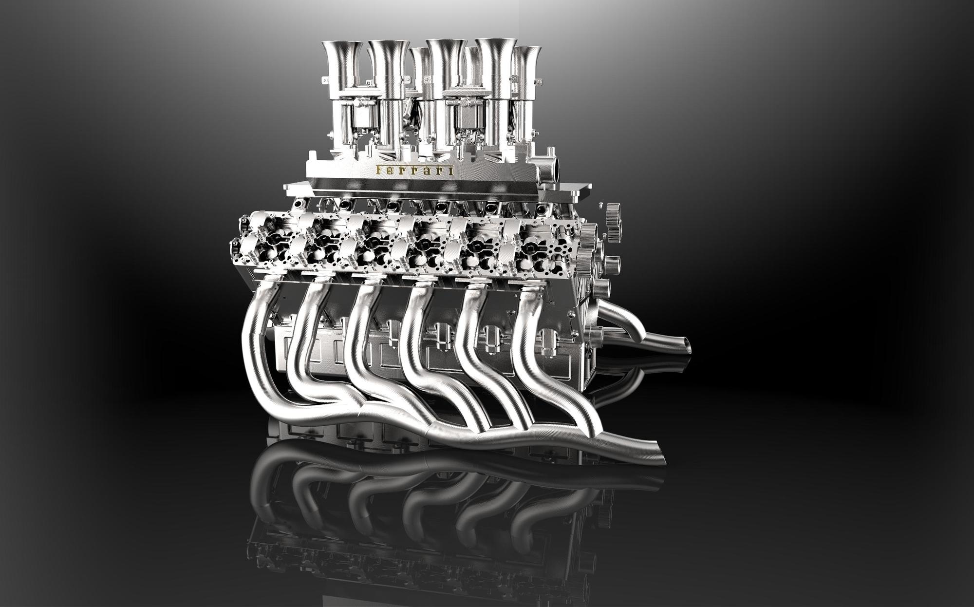 Ferrari V12 Turbocharged EngineAutodesk Online Gallery