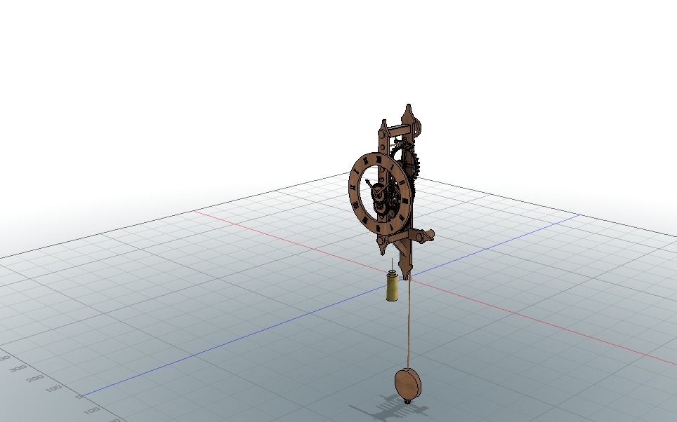 Wooden ClockAutodesk Online Gallery