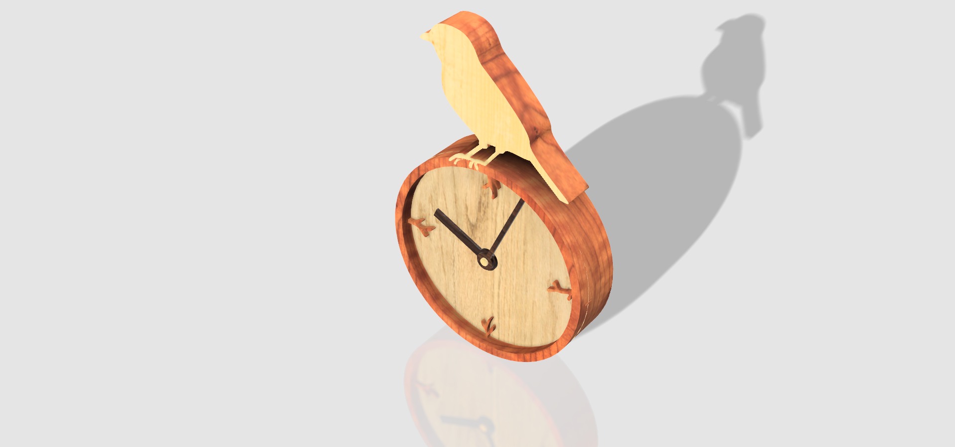 bird clockAutodesk Online Gallery