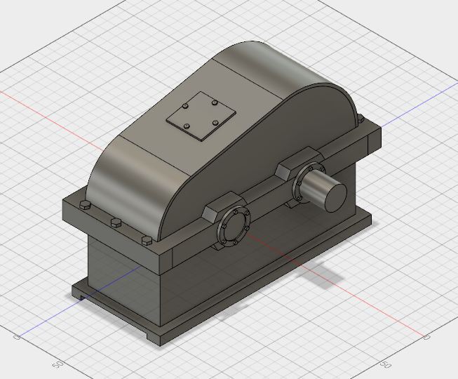 Two Stage Reduction Gearbox Autodesk Online Gallery