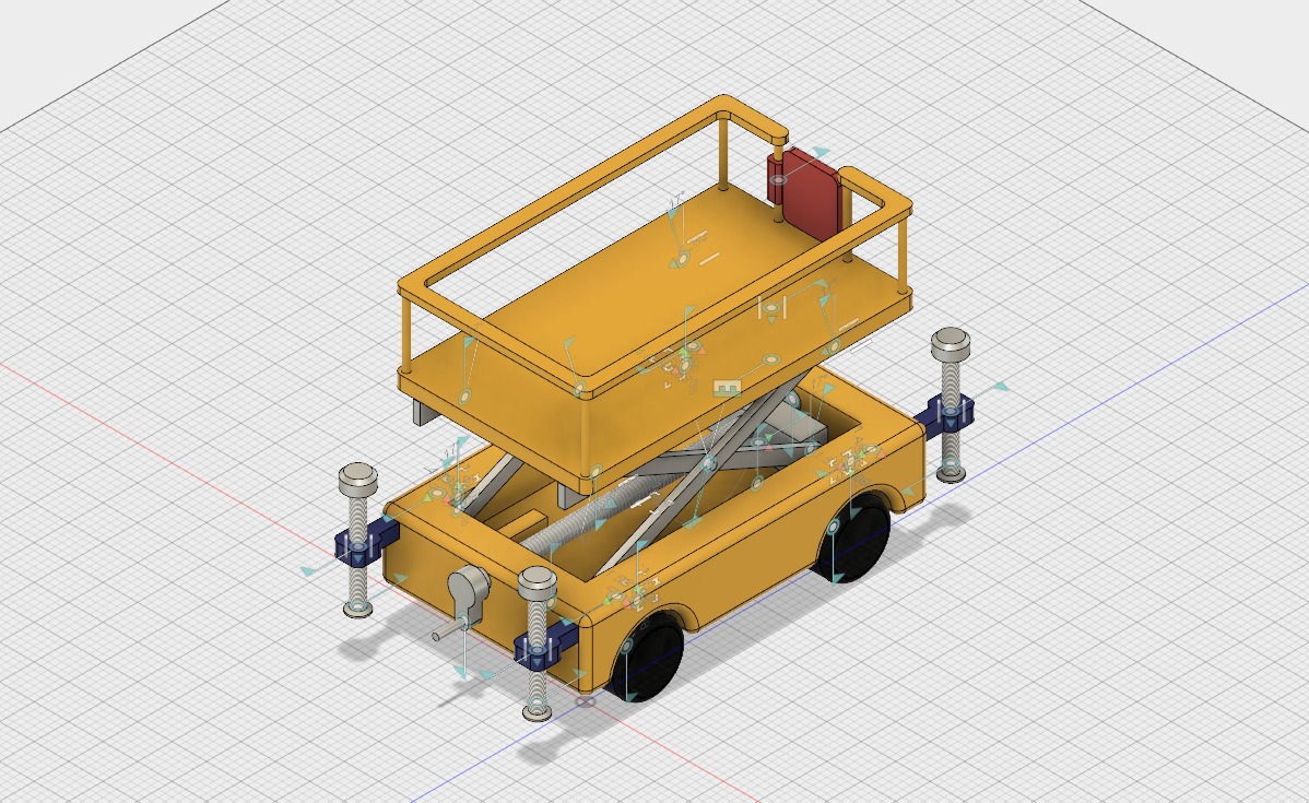 Toy Scissor Lift TruckAutodesk Online Gallery