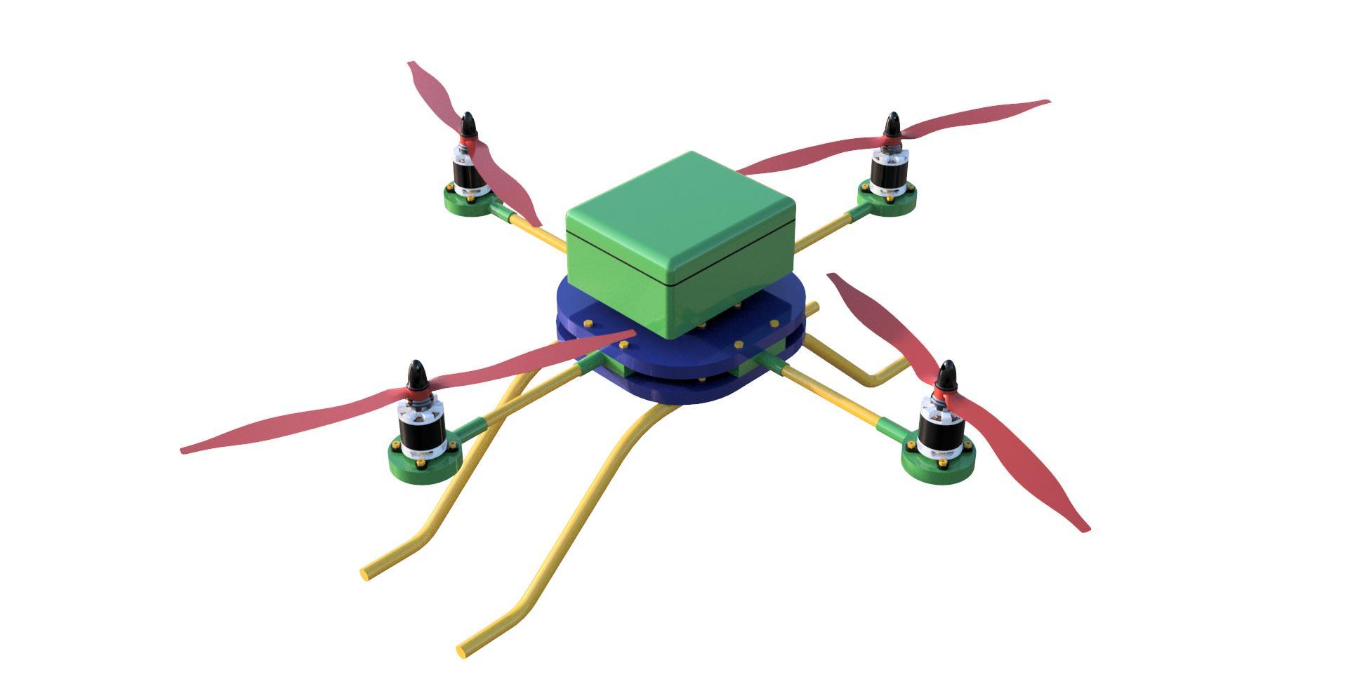 Printable QuadCopter|Autodesk Online Gallery