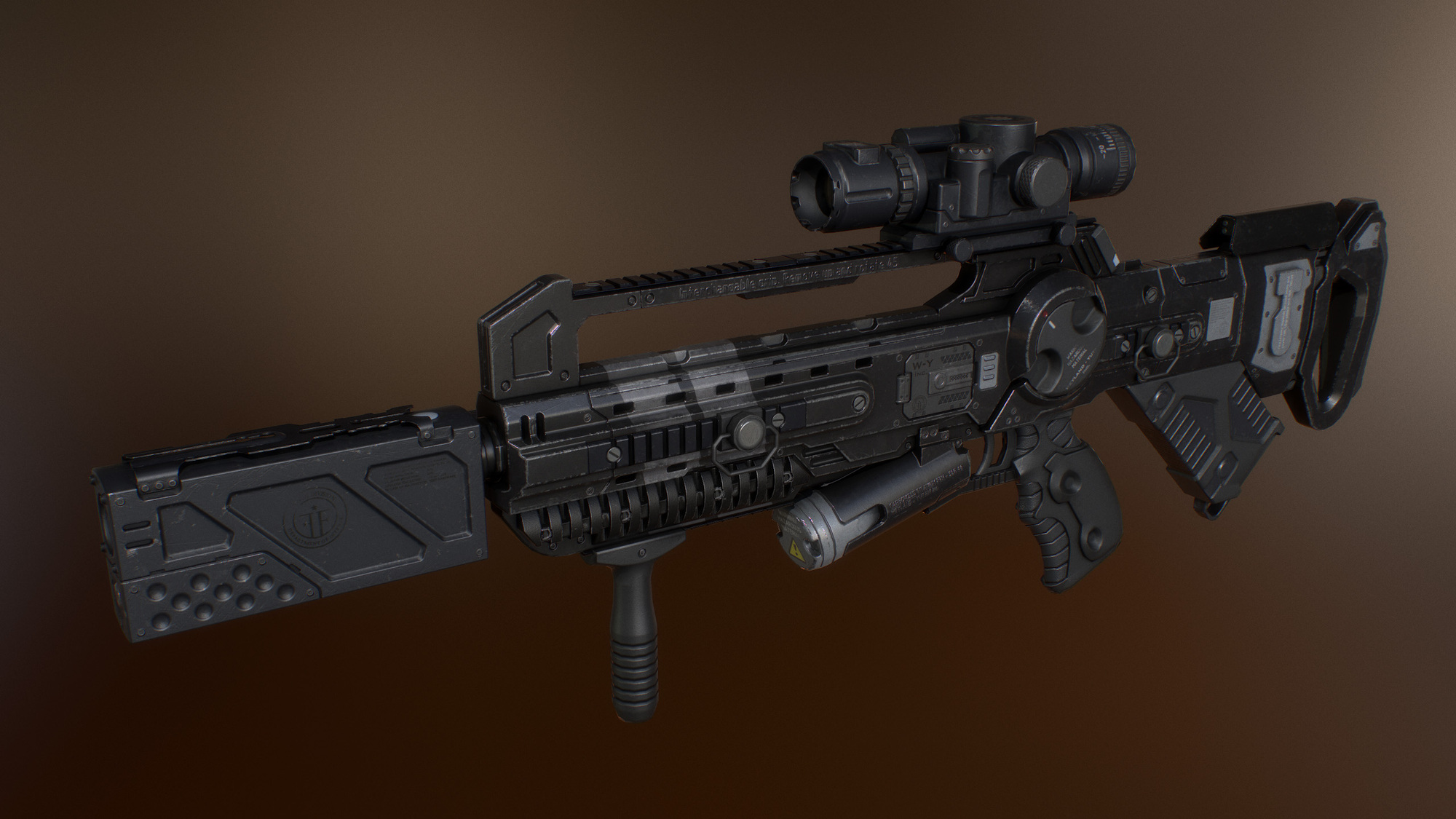 Futuristic RifleAutodesk Online Gallery